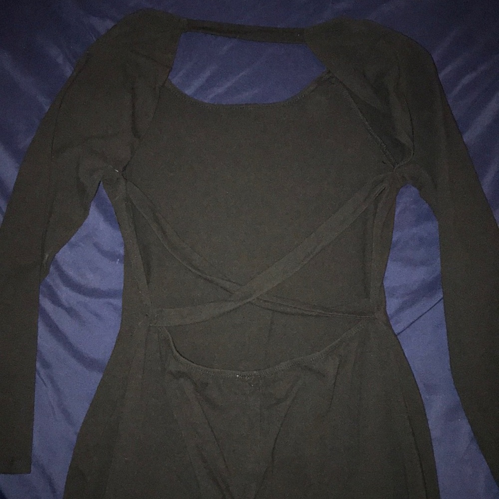 Charlotte Russe open back mini dress